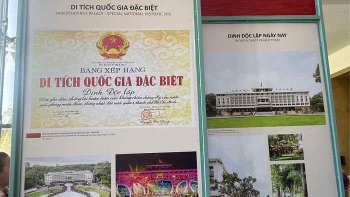 Dinh Độc Lập là Di tích quốc gia đặc biệt. (Ảnh: Ban tổ chức)