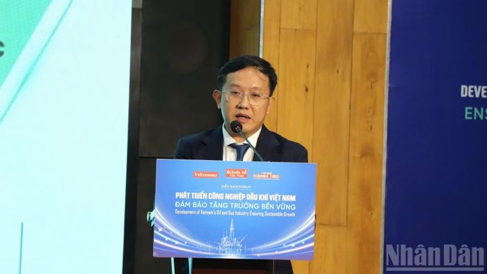 Ông Đặng Thanh Tùng, Phó Trưởng ban Chiến lược, Tập đoàn Công nghiệp-Năng lượng Quốc gia Việt Nam (Petrovietnam). (Ảnh: LÊ CHI)