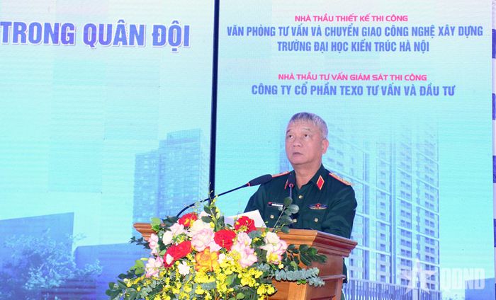  Thượng tướng Nguyễn Quang Ngọc phát biểu chỉ đạo. 