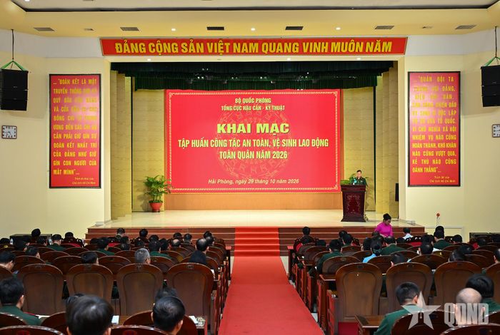 Quang cảnh khai mạc hội nghị tập huấn. 