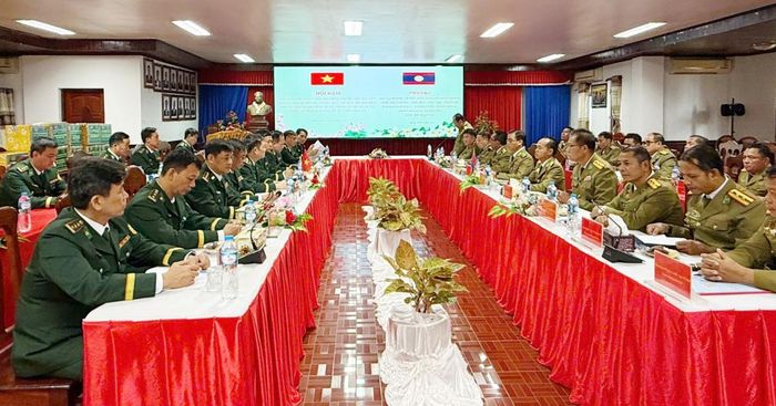 Quang cảnh buổi hội đàm.