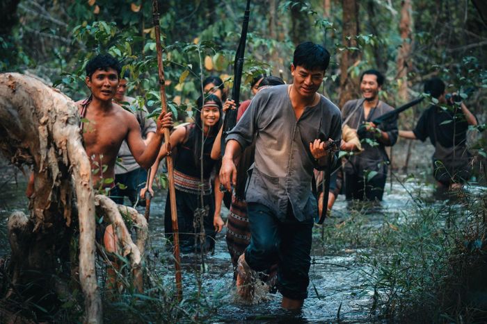 Phim có bối cảnh quay chính trong rừng. Ảnh: ĐPCC