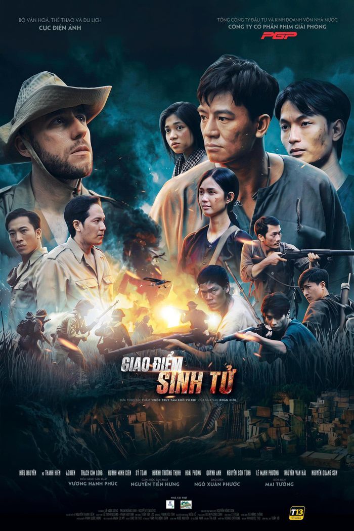 Poster chính thức phim Giao điểm sinh tử. Ảnh: ĐPCC