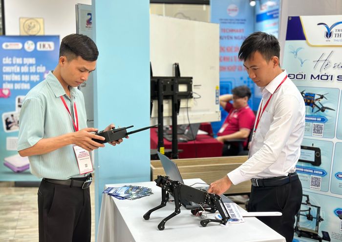 Nhiều công nghệ mới đến từ Trường Đại học Thủ Dầu Một.