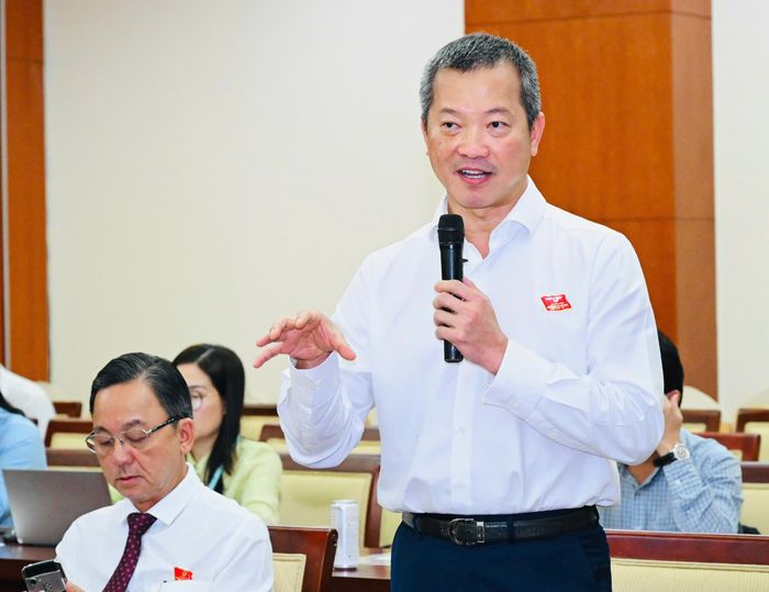 ĐB Mai Hữu Tín, Chủ tịch Liên đoàn Doanh nghiệp TPHCM. Ảnh: VIỆT DŨNG
