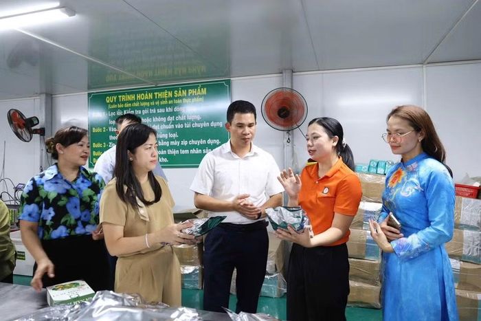 Hội Liên hiệp Phụ nữ xã Xuân Cẩm đồng hành cùng phụ nữ khởi nghiệp.