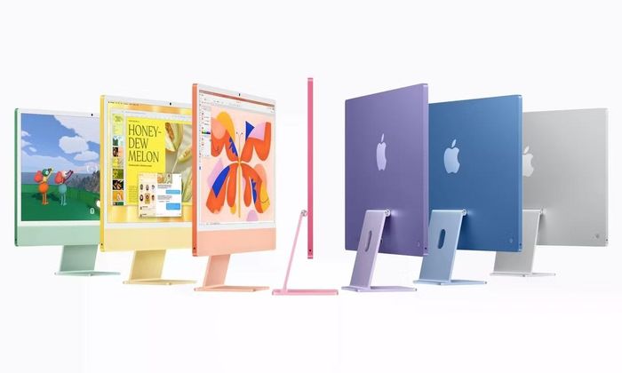 Mac 2026 duy trì kiểu dáng cũ cùng 7 tùy chọn màu sắc. (Ảnh: Apple)