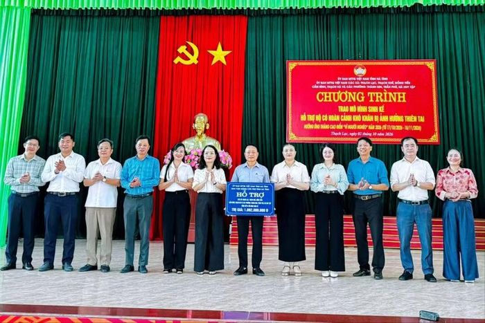 Hưởng ứng Tháng cao điểm “Vì người nghèo” năm 2026, Hà Tĩnh đã triển khai chương trình hỗ trợ 817 mô hình sinh kế cho người nghèo, hộ cận nghèo.