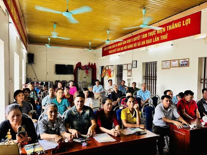Lớp học cho lao động nông thôn tại xã Bình Phú. Ảnh: UBND xã Bình Phú.