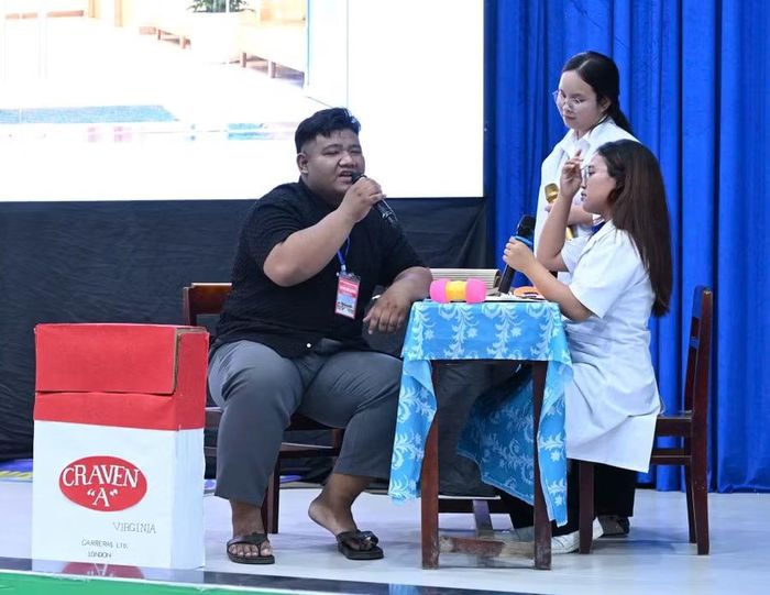 Những phần thi Tài năng đầy hào hứng và có nội dung tuyên truyền tác hại thuốc lá sâu sắc.