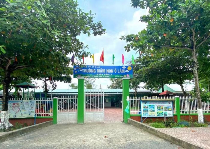 Trường Mầm non Ô Lâm (Phân hiệu 1), xã Ô Lâm, tỉnh An Giang.