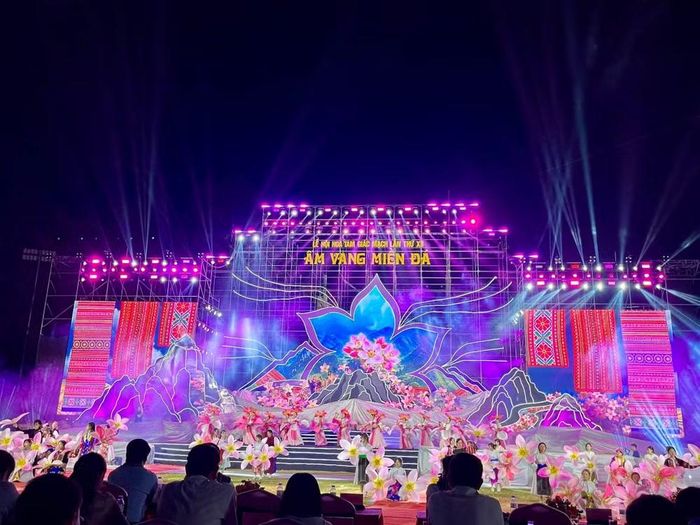 Lễ hội Hoa Tam giác mạch lần thứ XII tại Tuyên Quang. Ảnh: Sở VHTT&DL Tuyên Quang