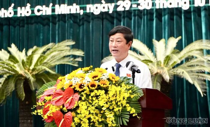 ông Nguyễn Văn Minh, Chủ tịch HĐND TP.HCM.
