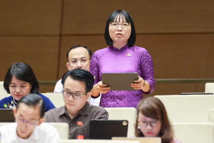 Đại biểu Nguyễn Thị Việt Nga. Ảnh: QH