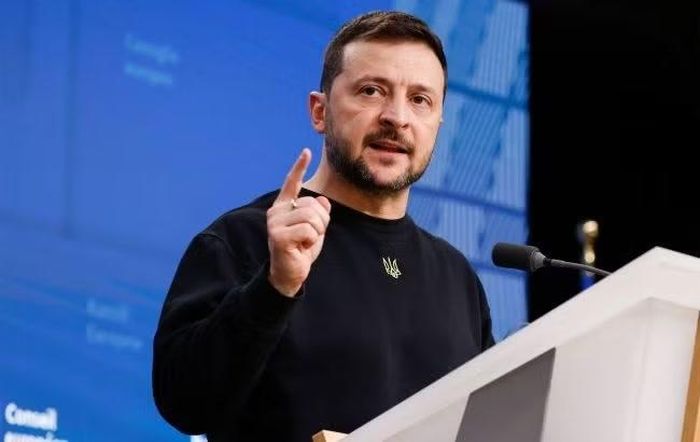 Tổng thống Ukraine Volodymyr Zelensky.