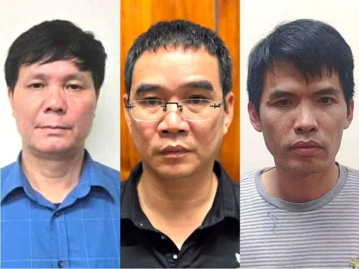 Một số bị cáo trong vụ án.