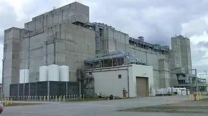 Một góc tại tổ hợp hạt nhân Savannah River.