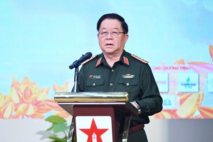 Đại tướng Nguyễn Trọng Nghĩa yêu cầu cuộc thi lần thứ 18 “lấy chất lượng tác phẩm và sức lan tỏa của điển hình làm thước đo hiệu quả”.
