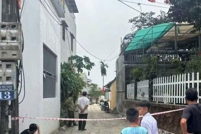 Khu vực xảy ra sự việc bị phong tỏa.