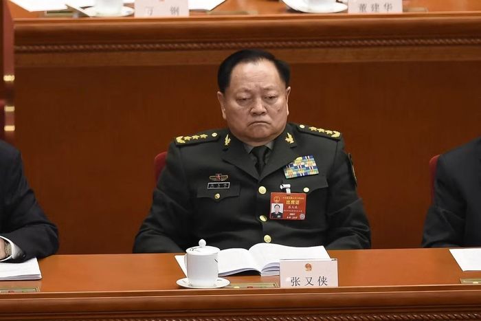 Trung Quốc ngày 21/9/2026 thông báo khai trừ hai sĩ quan quân đội cấp cao Trương Hựu Hiệp và Lưu Chấn Lập khỏi đảng Cộng sản Trung Quốc. Trong ảnh: Ông Trương Hựu Hiệp từng giữ chức Phó Chủ tịch Quân ủy Trung ương. Ảnh: Xinhua
