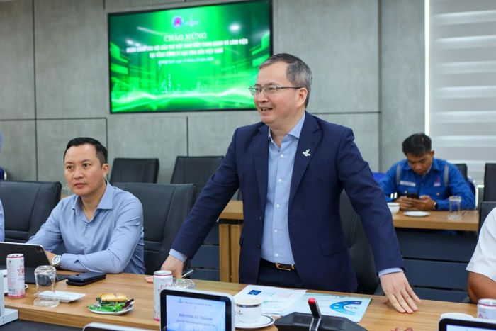 Ông Khương Lê Thành - Thành viên HĐQT BSR chia sẻ về tình hình sản xuất kinh doanh của BSR.