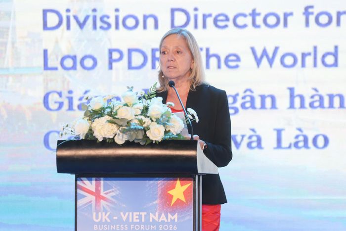 Bà Mariam J. Sherman, Giám đốc Ngân hàng Thế giới tại Việt Nam, Campuchia và Lào. Ảnh: Britcham