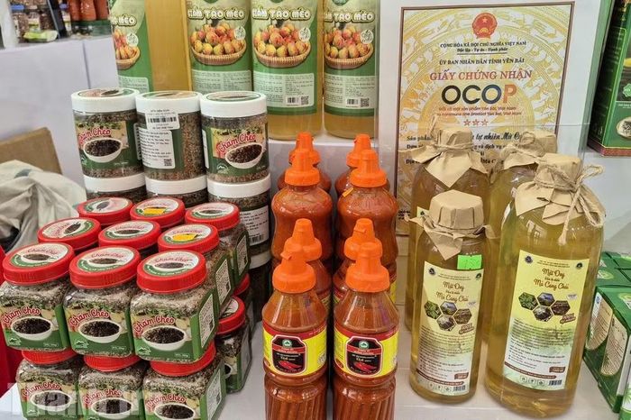 Sản phẩm OCOP của Lào Cai. (Ảnh: Cổng Thông tin điện tử tỉnh Lào Cai)