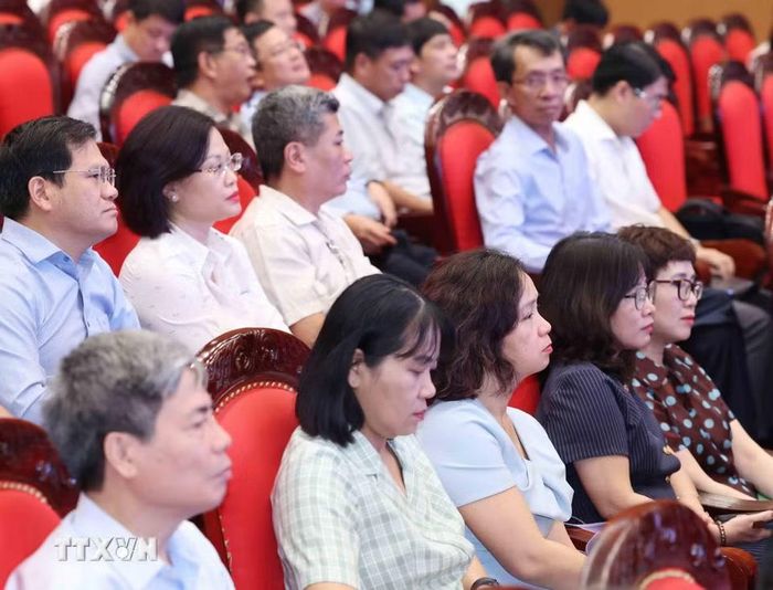 Đại biểu tham dự hội nghị. (Ảnh: Phương Hoa/TTXVN)