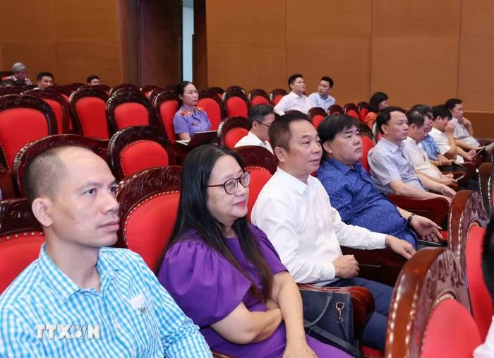 Đại biểu tham dự hội nghị. (Ảnh: Phương Hoa/TTXVN)