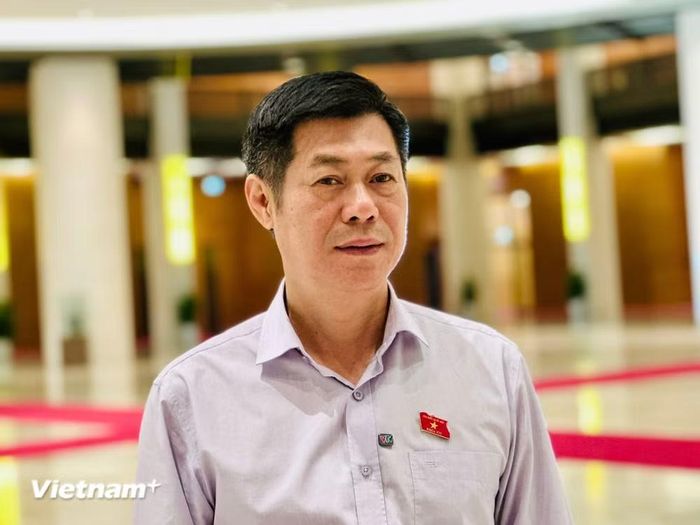 Đại biểu Nguyễn Hoàng Giang, Bí thư Đảng ủy, Giám đốc Sở Dân tộc và Tôn giáo tỉnh Đắk Lắk. (Ảnh: Thùy Giang/Vietnam+)