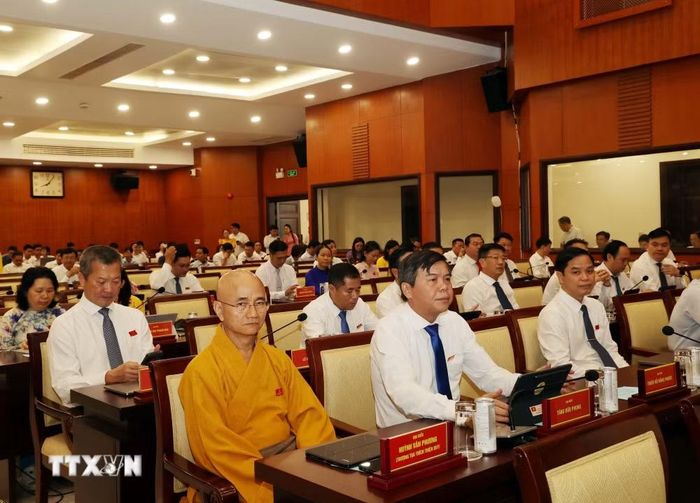 Các đại biểu tham dự Kỳ họp. (Ảnh: Xuân Khu/TTXVN)