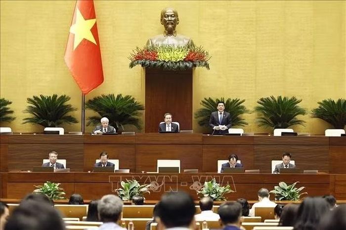 Phó Chủ tịch Quốc hội Nguyễn Hồng Diên phát biểu. Ảnh: Doãn Tấn/TTXVN