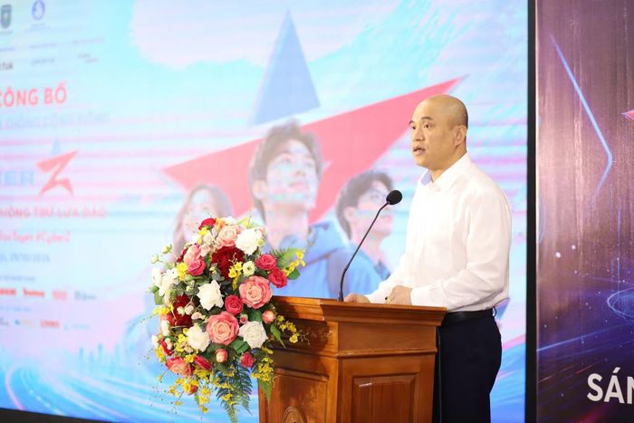 Đại tá Hà Văn Bắc, Phó Cục trưởng Cục An ninh mạng, Bộ Công an phát biểu tại chương trình.
