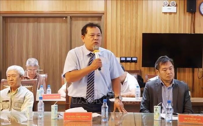 Tiến sĩ Nguyễn Thế Khang, Phó Trưởng phụ trách Bộ môn Tài chính công, trường Đại học Tài chính – Marketing trình bày ý kiến về kinh tế bạc.