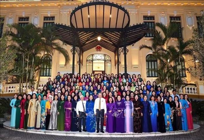Tổng Bí thư, Chủ tịch nước Tô Lâm và các đại biểu. Ảnh: Thống Nhất/TTXVN