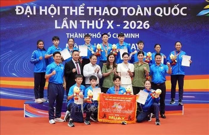 Đoàn Hà Nội giành vị trí Nhất toàn đoàn môn Muay tại Đại hội Thể thao toàn quốc lần thứ X năm 2026.