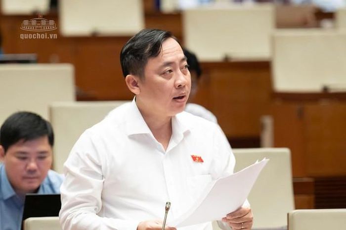 Đại biểu Đào Chí Nghĩa, đoàn Cần Thơ (Ảnh: Media Quốc hội).
