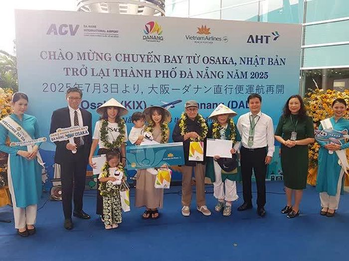 Được Vietnam Airlines đưa vào khai thác từ tháng 7/2025, đường bay Osaka - Đà Nẵng đạt mức tăng trưởng cao nhất trong lịch bay mùa Đông 2026.