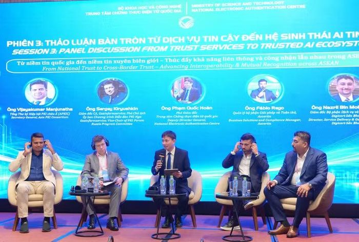 Các chuyên gia thống nhất rằng AI tạo sinh khiến việc xác minh nguồn gốc, tính toàn vẹn của nội dung số ngày càng cấp thiết. Ảnh: Thảo Anh.