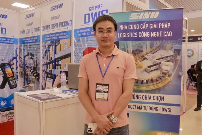 Ông Hoàng Nhật Linh, Phó giám đốc Kinh doanh Công ty TMDV Tín Hòa (Sino Corporation). Ảnh: Thanh Hà