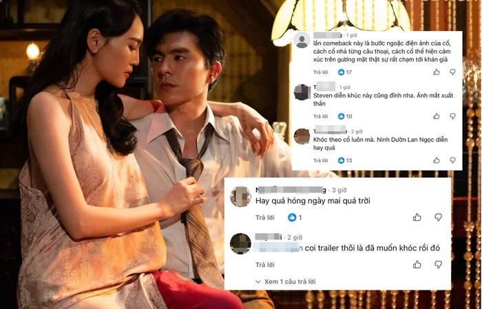 Khán giả "dậy sóng" với phân cảnh của Ninh Dương Lan Ngọc vá Steven Nguyễn trong phim.