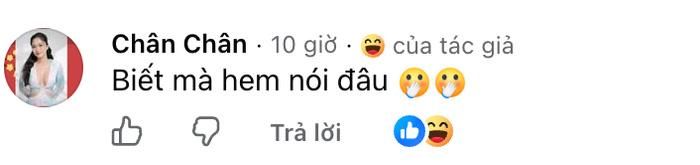 Bình luận từ Chân Chân - bạn gái kém 36 tuổi của NSND Việt Anh.
