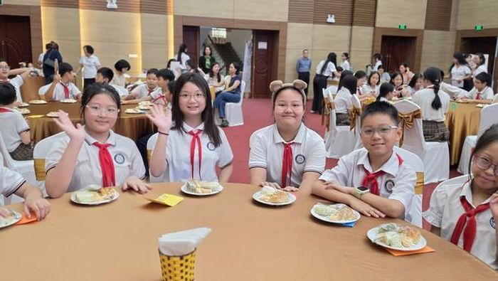 Một số hình ảnh các em tham gia diễn đàn
