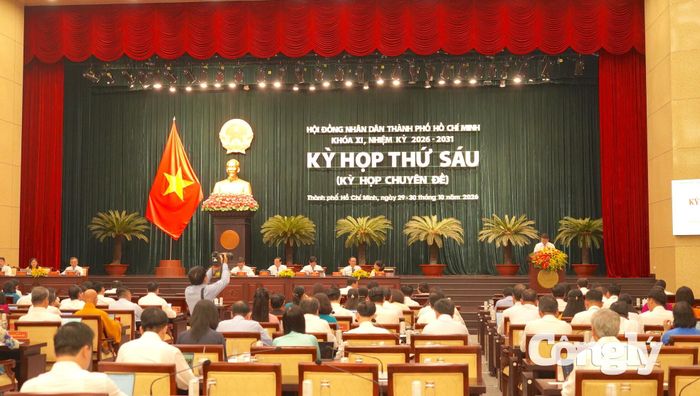Khai mạc Kỳ họp thứ sáu - kỳ họp chuyên đề HĐND TP.HCM khóa XI, nhiệm kỳ 2026–2031.