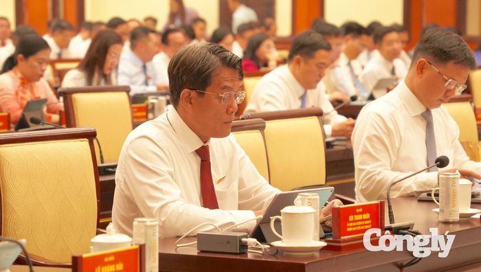 Các đại biểu tham dự Kỳ họp thứ sáu HĐND TP.HCM khóa XI, nhiệm kỳ 2026–2031.
