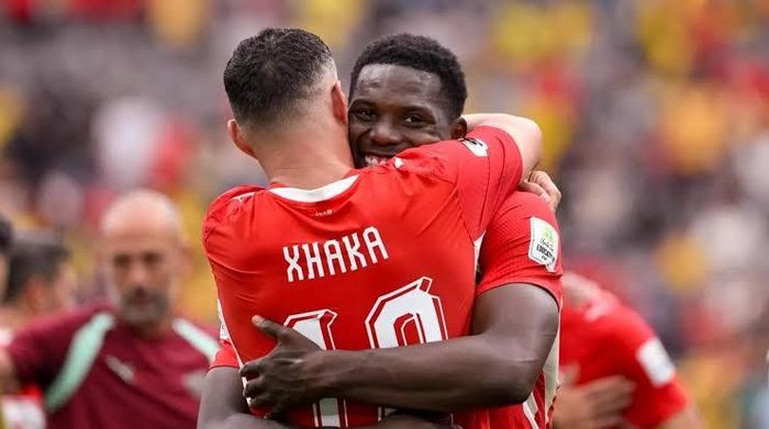 Xhaka và Embolo đã bỏ lỡ bốn trận đấu của đội tuyển trong giai đoạn tháng 9 và tháng 10. Ảnh: Thestar