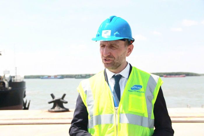 Ông Bo Wegener, Tổng giám đốc CMA CGM khu vực châu Á - Thái Bình Dương. Ảnh: Quốc Hải.