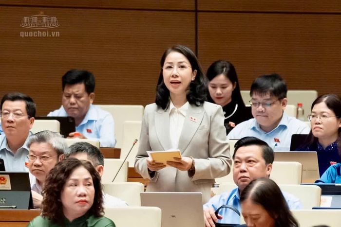 Đại biểu Phan Thị Thuỳ Linh, Đoàn ĐBQH tỉnh Thanh Hoá.