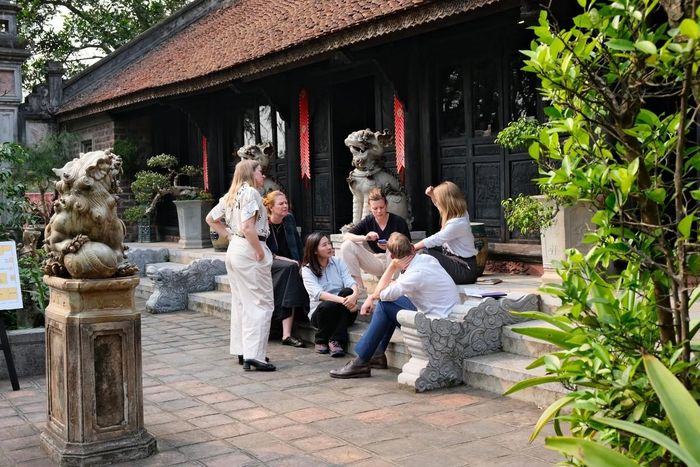 Xã Nội Bài mong muốn hình thành sản phẩm du lịch có khả năng khai thác thực tế. Ảnh: Việt Phủ Thành Chương