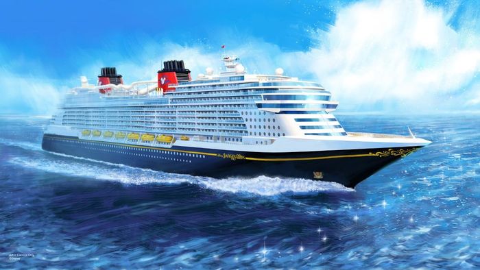 Tàu du lịch Disney mới tại Nhật Bản có tên là Disney Imagination. Ảnh: Disney Parks